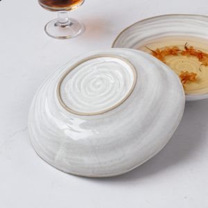 Wholesale restaurant irregular thread emboweled ceramic plate Nordic tableware Banquet hall plate set tableware 13 Wholesale restaurant irregular thread emboweled ceramic plate Nordic tableware Banquet hall plate set tableware Product